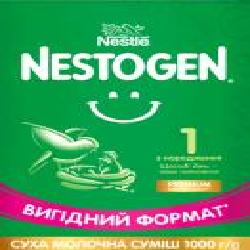 Сухая молочная смесь Nestle Nestogen для детей с рождения с лактобактериями 1 L.Reuteri 1000г