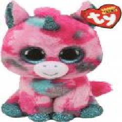 Мягкая игрушка TY Beanie Boo's Единорог Unicorn 15 см розовый 36313