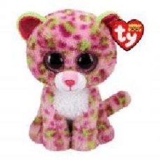 Мягкая игрушка TY Beanie boo's Леопард Лейни 15 см розовый 36312