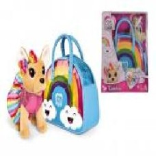 Игровой набор Simba Chi Chi Love Чихуахуа Fashion Rainbow с сумочкой 20 см разноцветный 5893438