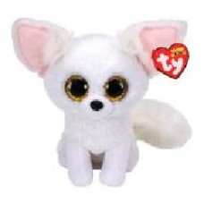 Мягкая игрушка TY Beanie Boo's лиса Phoenix 25 см белый 36481