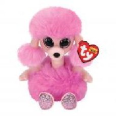 Мягкая игрушка TY Beanie Boo's Пудель Camilla 25 см розовый 37403