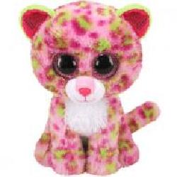 Мягкая игрушка TY Beanie Boo's Леопард Lainey 25 см розовый 36476