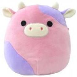 Мягкая игрушка Jazwares Squishmallows Корова Патти 20 см розовый с фиолетовым 6672137