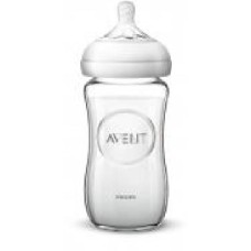 Бутылочка Philips Avent для кормления стекло Natural 240 мл (SCF053/17)