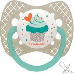 Пустышка симметричная Canpol Babies Cupcake 23/283_grey