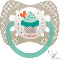 Пустышка симметричная Canpol Babies Cupcake 23/284_grey