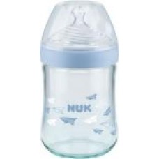 Бутылка детская Nuk Nature Sense пластиковая с силиконовой соской размер 2260 мл (10741758) в ассортименте