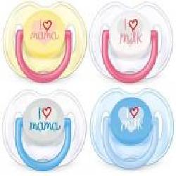 Набор пустышек Philips Avent I Love 0-6 м 2 шт./уп.