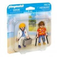 Конструктор Playmobil Доктор и пациент 70079 6336482