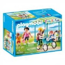 Конструктор Playmobil Семейний трехколесный велосипед 70093 6336644