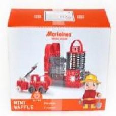 Конструктор Marioinex Mini Waffle Fireman 163 деталей 438972