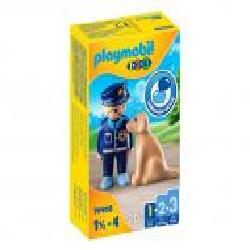 Конструктор Playmobil Полицейский с собакой 70408