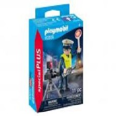 Конструктор Playmobil Полицейский с измерителем скорости 70305