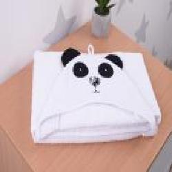 Пеленка после купания Baby Veres Panda 80x120 см белый 190.04