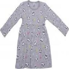 Платье Luna Kids Панда 1066/22001 р.86-92 серый с рисунком