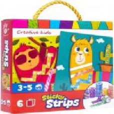 Набор для творчества Vladi Toys Sticky strips Лама VT4433-04