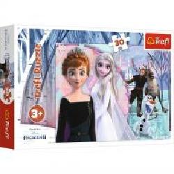 Пазлы Trefl Магический мир Frozen 30 элементов 6337085