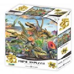 3D-пазл PRIME 3D 13741 Динозавры 100 деталей