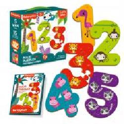 Пазлы Vladi Toys Maxi puzzles Мои первые цифры VT1711-07