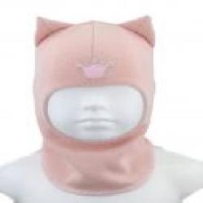 Шапка для девочки Beezy Кошка р.54-56 персиковый 1750