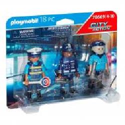 Конструктор Playmobil Набор фигурок полиции 70669