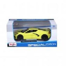 Автомодель Maisto Chevrolet Corvette C8 1:24 31527 yellow