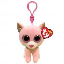 Мягкая игрушка TY Beanie Boo's Котенок Fiona 12 см разноцветный 35247