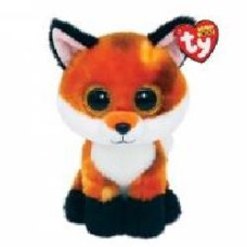 Мягкая игрушка TY Beanie Boos Лис Meadow 15 см разноцветный 36379