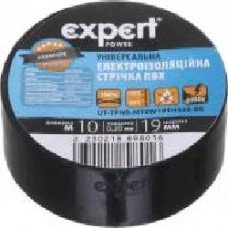 Изолента Expert Power ПВХ 0,20x19 мм 10 м черная ПВХ