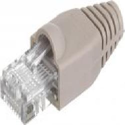 Штекер компьютерный EUROSKY 8Р8С (RJ-45) (5 шт.) +колпачок (5шт.) 8Р8С 5 K5