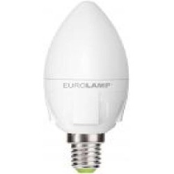 Лампа светодиодная Eurolamp Candle 6 Вт C37 матовая E14 220 В 4000 К LED-CL-06144(T)new