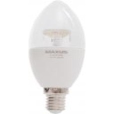 Лампа светодиодная Maxus CL-C C37 6 Вт E14 4100 К 220 В прозрачная 1-LED-532