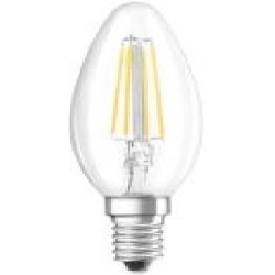 Лампа светодиодная Osram FIL Parathom Dim C37 4,5 Вт E14 2700 К 220 В прозрачная 4058075101210