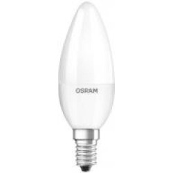 Лампа светодиодная Osram LS 6,5 Вт C37 матовая E14 220 В 3000 К 4058075134171