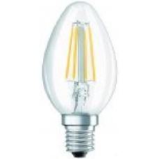 Лампа светодиодная Osram Filament 3 шт./уп. C37 4 Вт E14 2700 К 220 В прозрачная 4058075819313