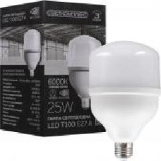 Лампа светодиодная Светкомплект 25 Вт T100 матовая E27 220 В 6000 К Лампа светодиодная Светкомплект 25 Вт T100 матовая E27 220 В 6000 К