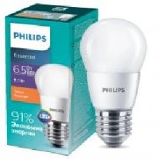 Лампа светодиодная Philips ESS 6.5 Вт P45 матовая E27 220 В 2700 К