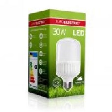 Лампа светодиодная Eurolamp Plastic 30 Вт T120 матовая E27 220 В 6500 К