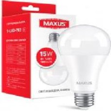 Лампа светодиодная Maxus 15 Вт A70 матовая E27 220 В 4100 К 1-LED-782