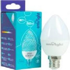 Лампа светодиодная Emilight 8 Вт C37 матовая E14 220 В 4000 К