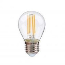 Лампа светодиодная LightMaster FIL Deco G45 4,5 Вт E27 2700 К 220 В прозрачная LB-657