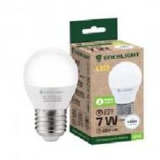 Лампа светодиодная Enerlight 7 Вт G45 матовая E27 220 В 4100 К G45E277SMDNFR