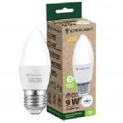 Лампа светодиодная Enerlight 9 Вт C37 матовая E27 220 В 4100 К C37E279SMDNFR Лампа светодиодная Enerlight 9 Вт C37 матовая E27 220 В 4100 К C37E279SMDNFR
