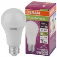 Лампа светодиодная Osram Antibacterial 10 Вт A60 матовая E27 220 В 4000 К LCC CLA 10W 840