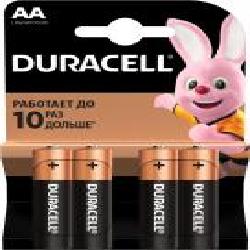 Батарейки Duracell MN1500 AA (пальчиковые) 4 шт.