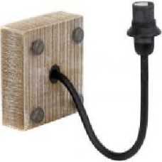 Бра Eglo 1+1 VINTAGE 1x60 Вт E14 черный 49326