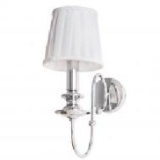 Бра Arte Lamp 1x60 Вт E14 белый/хром A1316AP-1CC