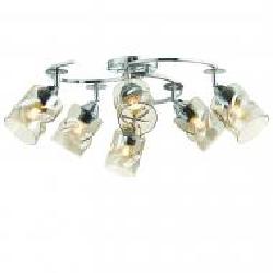 Люстра потолочная Victoria Lighting Marlon/PL6 6x60 Вт E27 хром