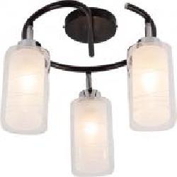 Люстра потолочная Victoria Lighting 3x60 Вт E27 черный Soka/PL3-S